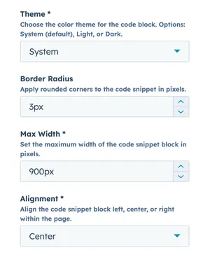 Code Snippet Embed (GitHub Gist) | FreshJuice Docs
