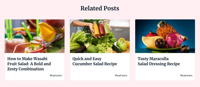 Module: Related Posts | FreshJuice DEV Docs