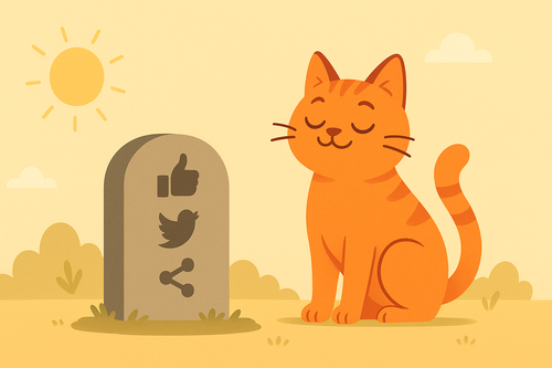 Social share buttons are dead