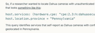 A blog post with a properly formatted code block using syntax highlighting
