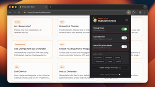 HubSpot DevTools - Dark Mode