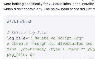 Another example of inconsistent code formatting with auto-linked text inside code blocks