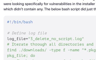 Another example of inconsistent code formatting with auto-linked text inside code blocks