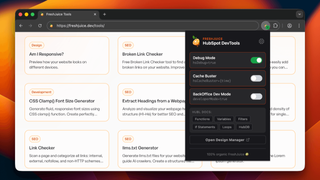 HubSpot DevTools - Dark Mode
