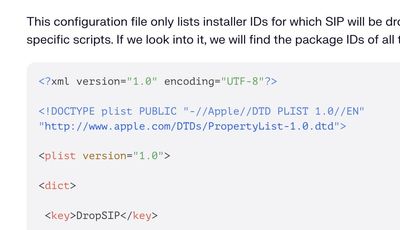 Code block in a security blog where malicious URLs were auto-converted into clickable links