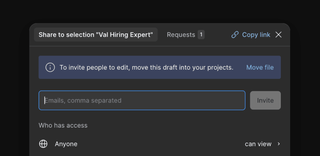 Importing Figma design into Lovable via shareable link