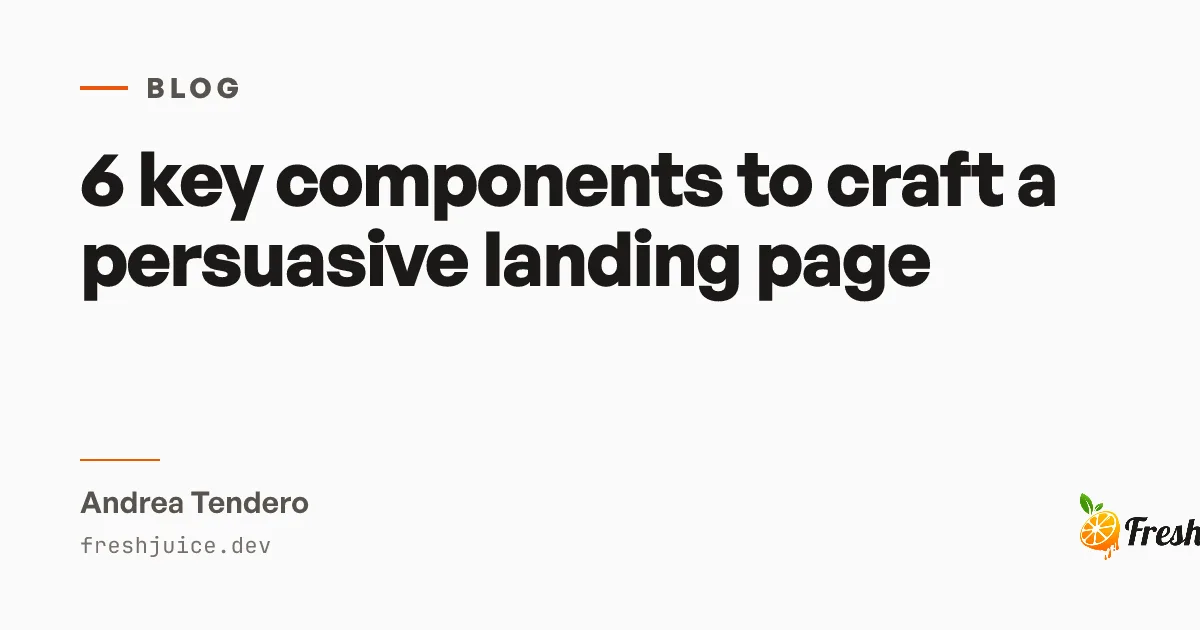 Curated visual reference: 6 Key Components To Craft A Persuasive Landing Page Photo Inspiration