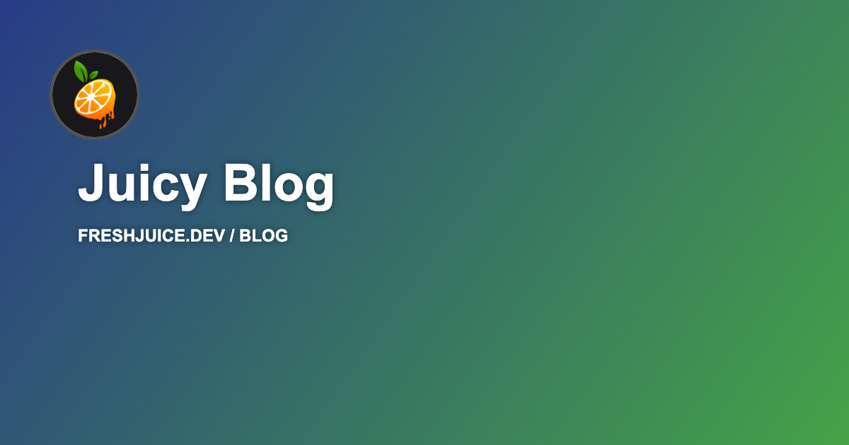 Juicy Blog | FreshJuice