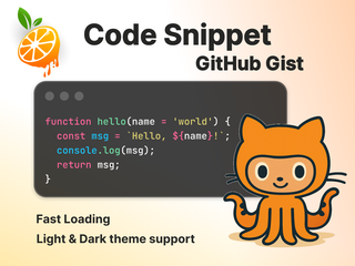 Code Snippet Embed Preview