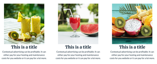 Screenshot of Card Module